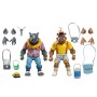 Blister 2 figuras Vacation Bebop &38 Rocksteady Teenage Mutant Ninja Tortugas Ninja 18cm