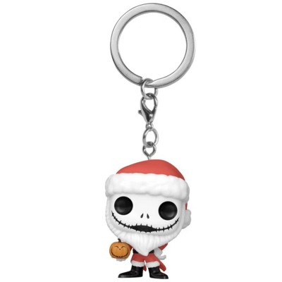 Llavero Pocket POP Disney Pesadilla Antes de Navidad Santa Jack Exclusive