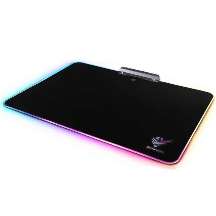 Alfombrilla gaming factor xpad rgb negra