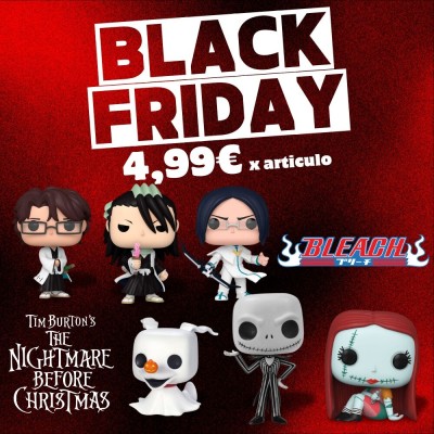 Pack oferta 6 Funko POP Bleach + Pesadilla antes de Navidad