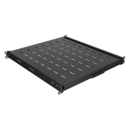 Bandela lanberg deslizante 1u 445x500mm hasta 35kg rack 19 pulgadas negro