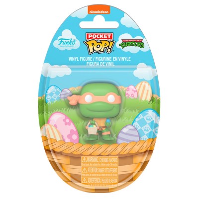 Figura Pocket POP Tortugas Ninja Michelangelo Conejo de Pascua