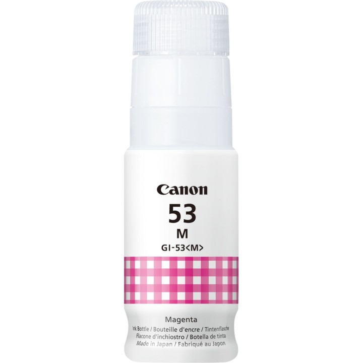 Botella tinta canon gi 53m magenta
