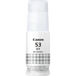 Botella tinta canon gi 53gy gris