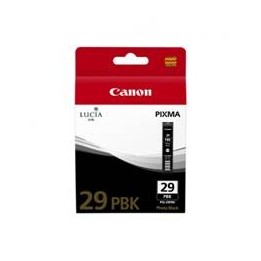 Cartucho tinta canon pgi - 29pbk photo negro