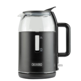 Hervidor bourgini 2000w 1.5l cristal y
