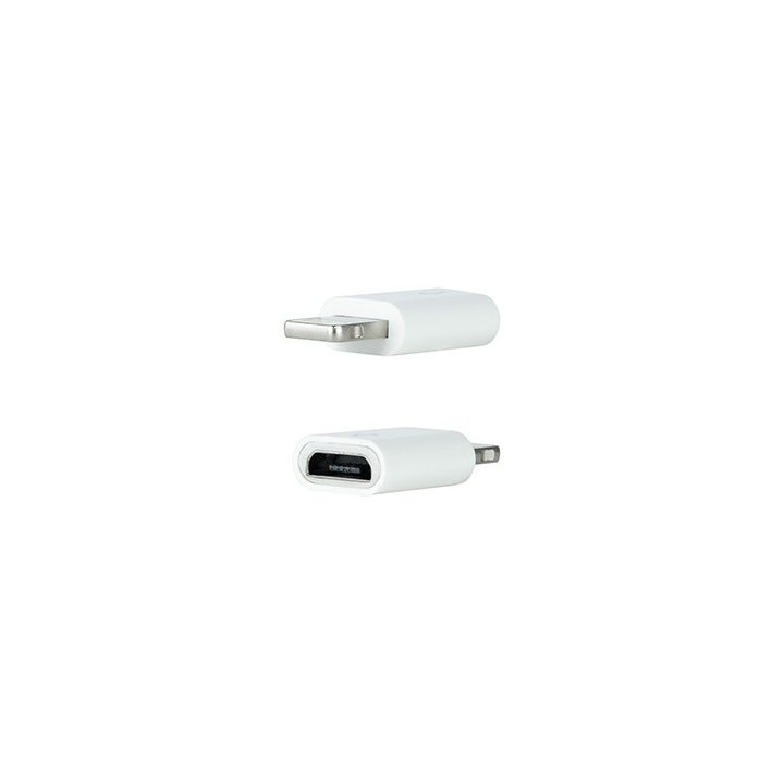 Adaptador lightning a micro usb nanocable