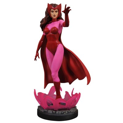 Estatua Premier Collection Scarlet Witch Marvel Comic 28cm