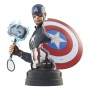 Busto Capitan America Endgame Vengadores Avengers Marvel 15cm