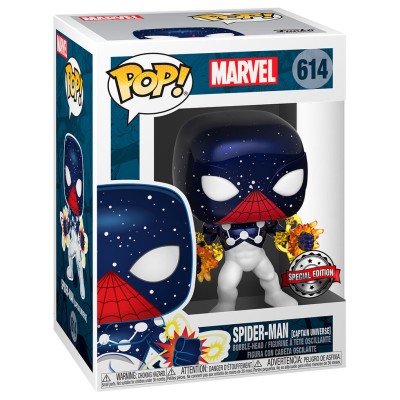 Figura POP Marvel Spider-Man Captain Universe Exclusive