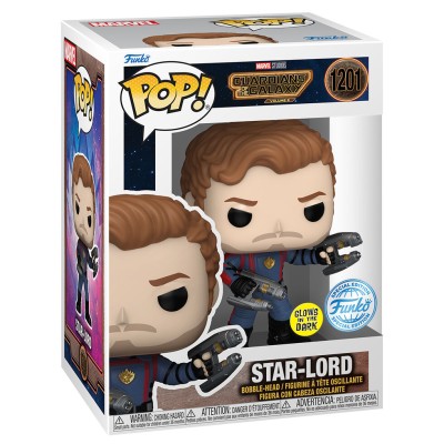 Figura POP Marvel Guardianes de la Galaxia Star-Lord Exclusive