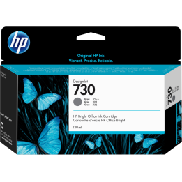 Cartucho tinta hp 730 gris
