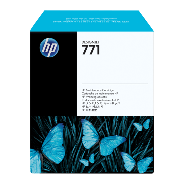 Cartucho mantenimiento hp 771 tinta color