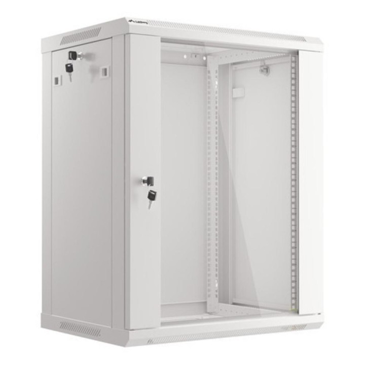 Armario lanberg 19 pulgadas 15u 600x450 gris