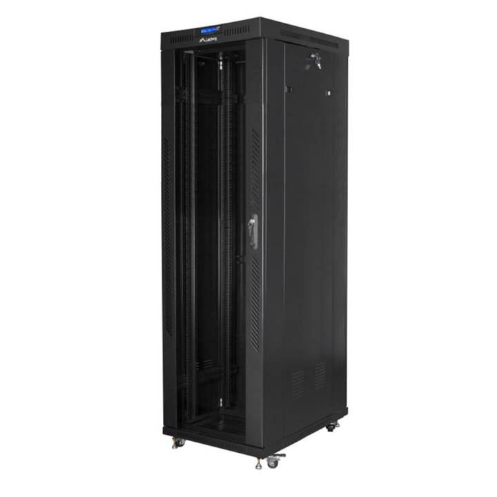 Armario lanberg 19 pulgadas 42u 600x1000 negro