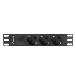 Regleta lanberg 1u 16a 3x schuko