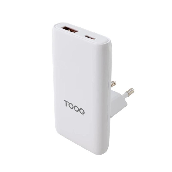 Cargador pared tooq gan 65w 1x