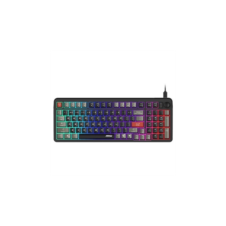 Teclado gaming msi forge gk110 negro
