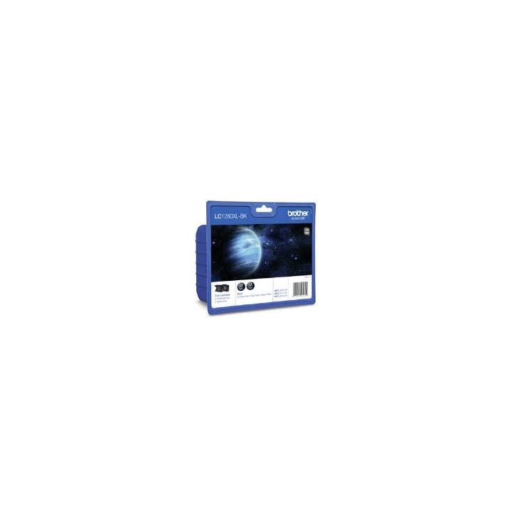 Cartucho tinta brother lc1280xlbkbp negro 2400