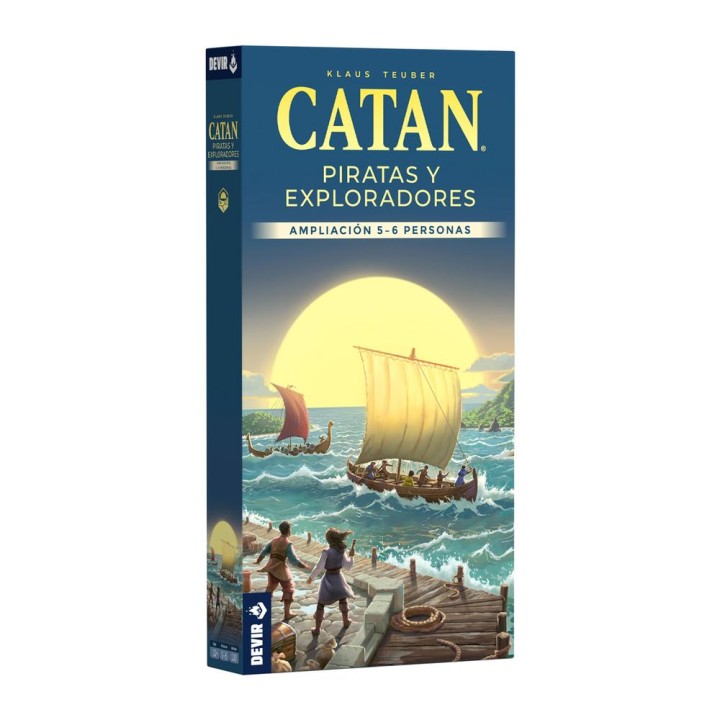 Juego mesa devir catan piratas y