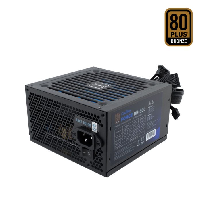 Fuente alimentacion coolbox force br - 500w atx