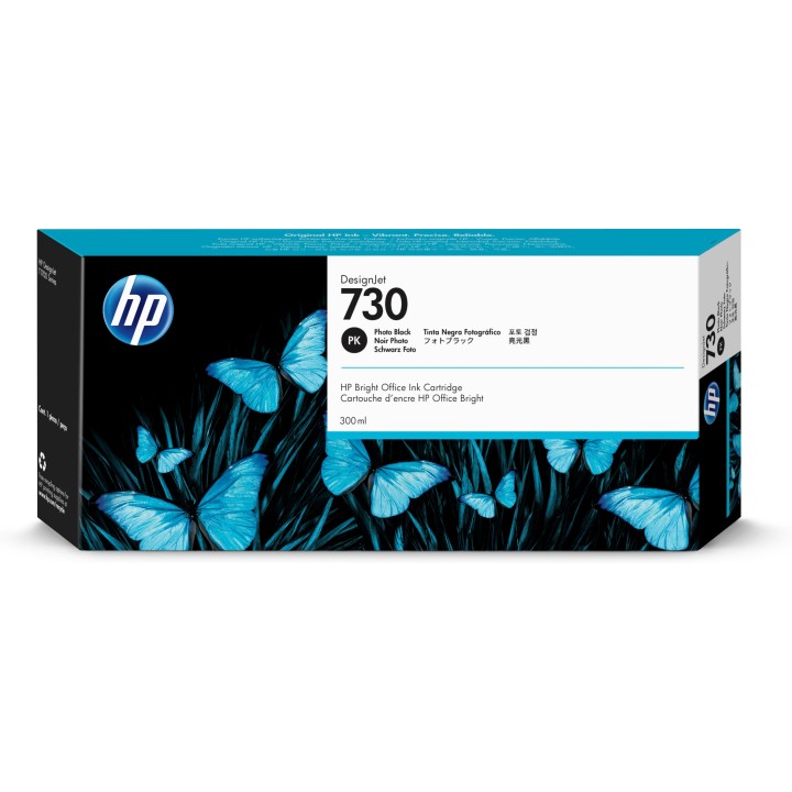 Cartucho tinta hp 730 negro fotografico