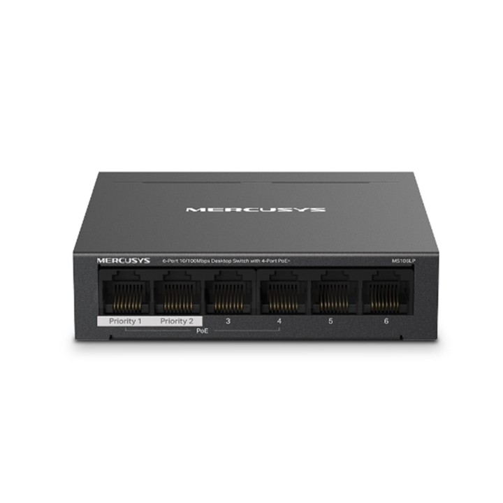 Switch mercusys ms106lp 6 puertos 10