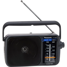 Radio panasonic rf - 2400deg - k altavoz entrada auriculares