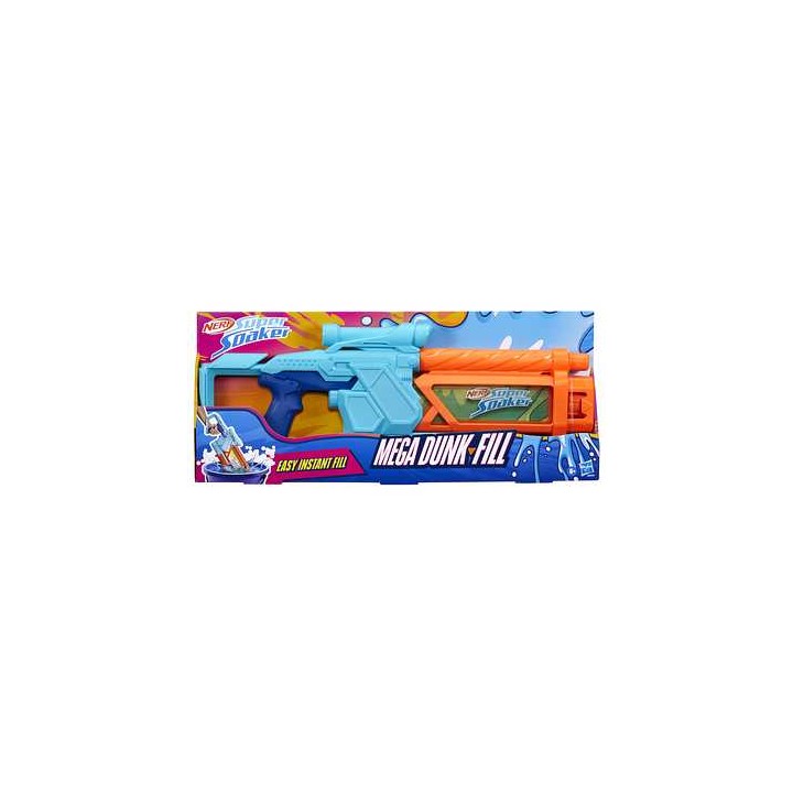 Pistola hasbro nerf super soaker mega