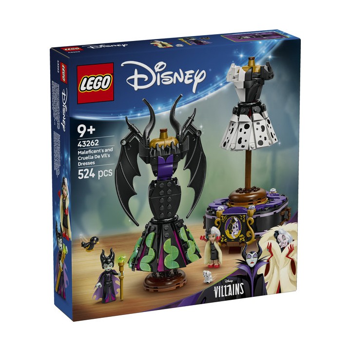 Lego disney trajes maléfica y cruella