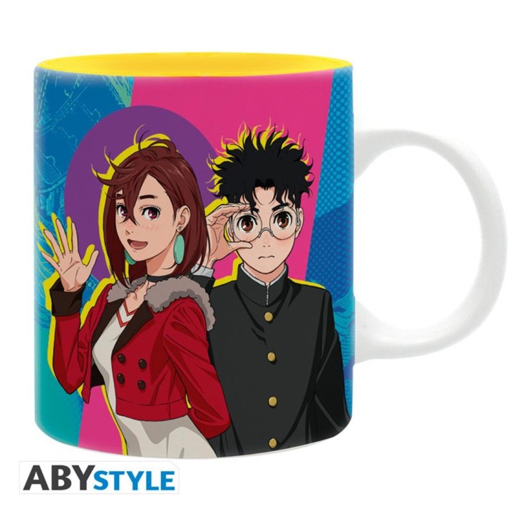 Taza abystyle dandadan momo y okarun
