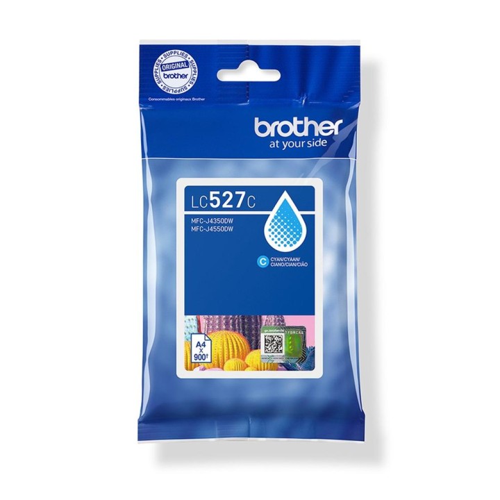Cartucho tinta brother lc527c cian
