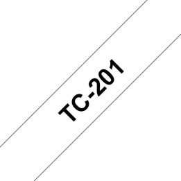 Cinta laminada brother tc201 12mm x