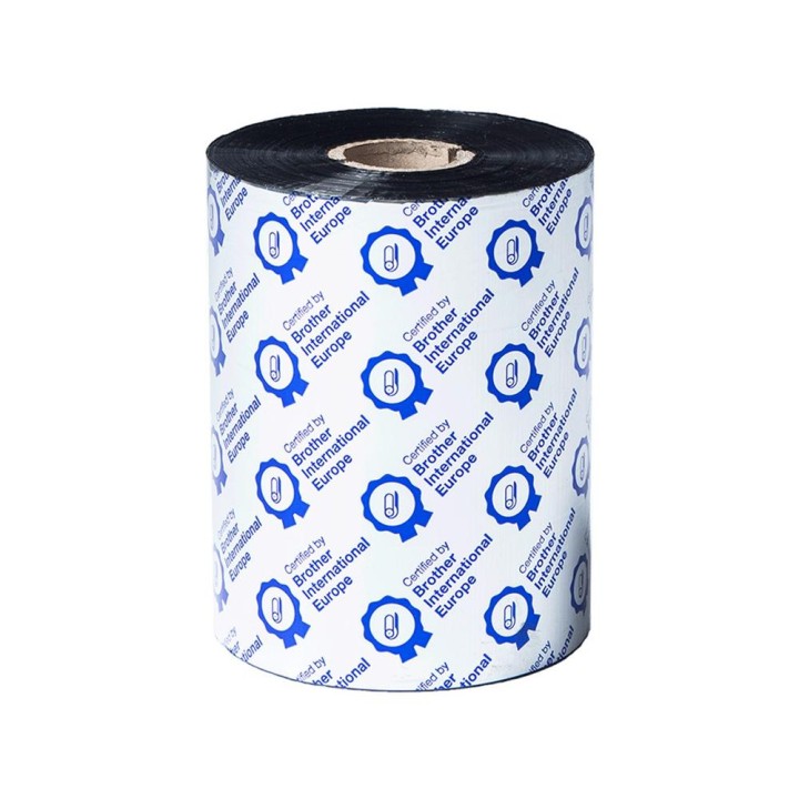 Pack rollos ribbon cera premium brother