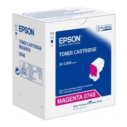 Toner epson c13s050748 magenta 8.8k