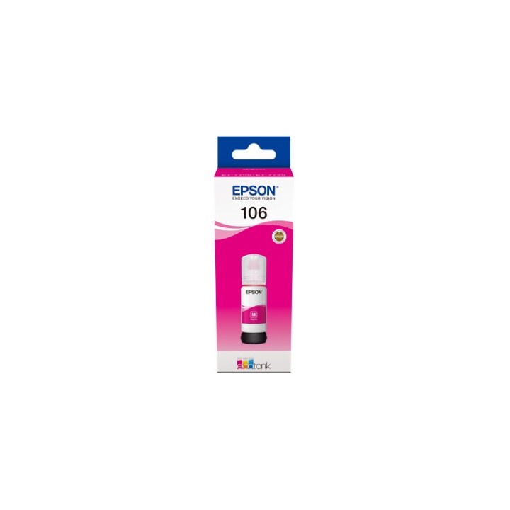Cartucho tinta epson c13t00r340 106 ecotank