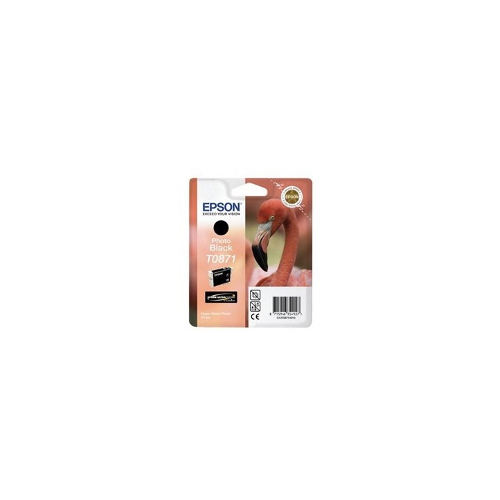 Cartucho tinta epson c13t08714010 negro flamenco