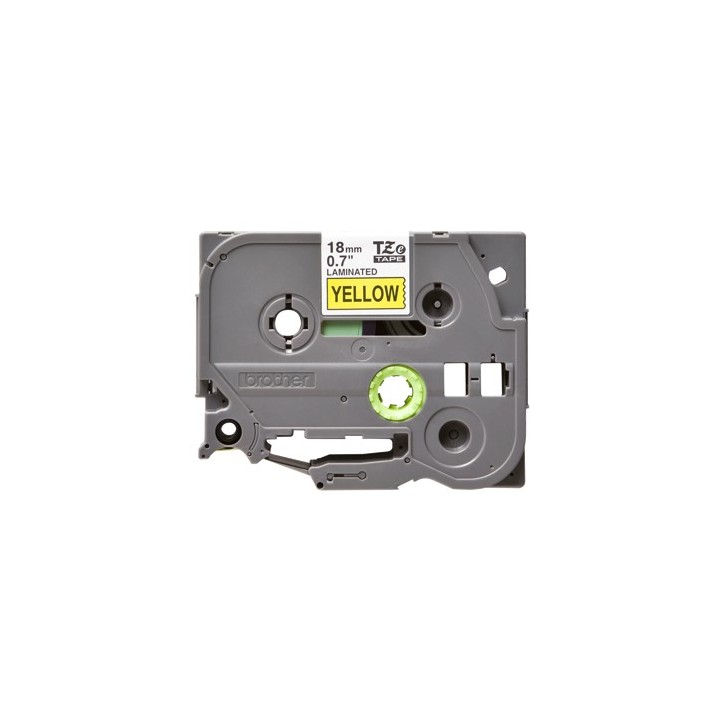 Cinta laminada brother tze641 texto negro