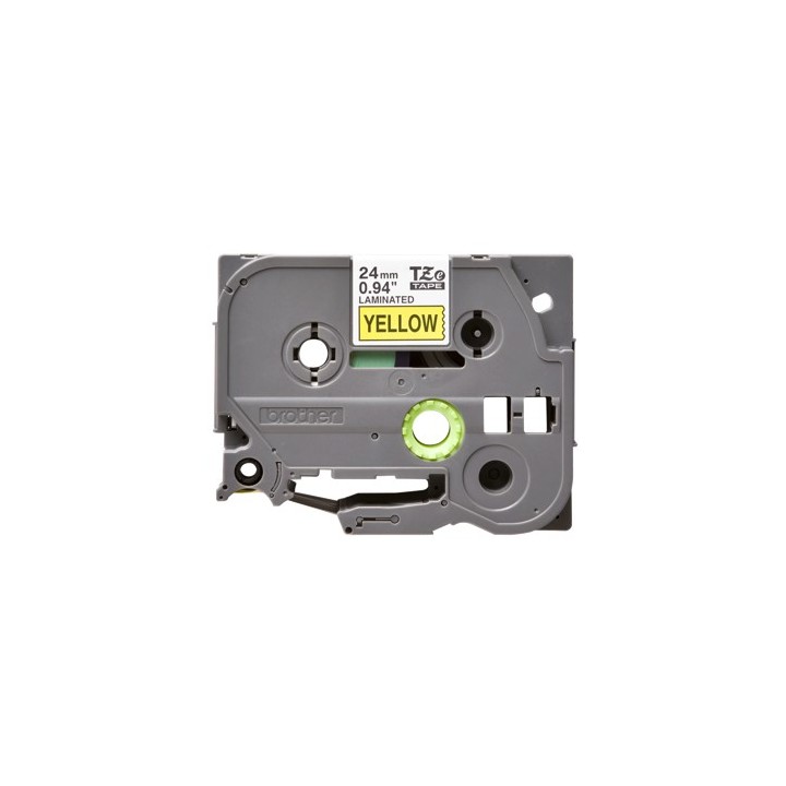 Cinta laminada brother tze651 texto negro