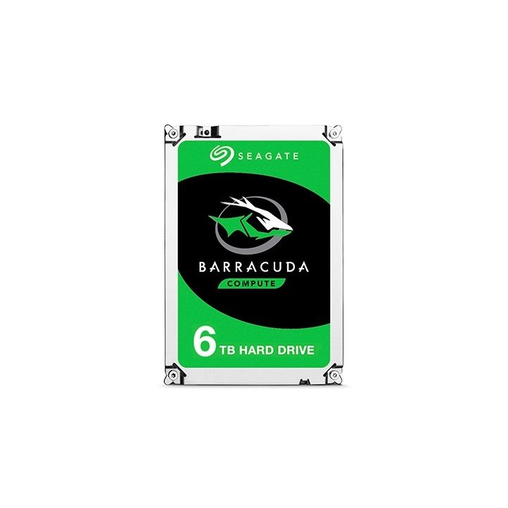 Disco duro interno hdd seagate barracuda st6000dm003 6tb 3.5 pulgadas 5400 rpm - 256mb - sata 3