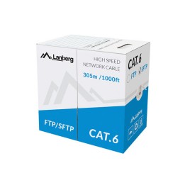 Bobina cat.6 lanberg sftp 305m solid
