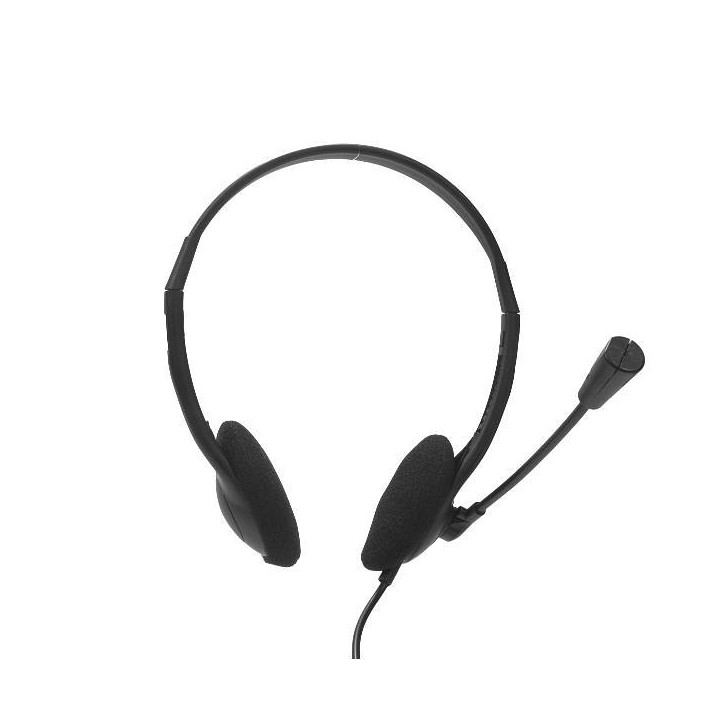 Auriculares nilox microfono control vol negro