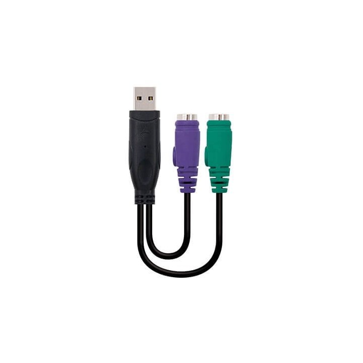 Adaptador usb a 2 x ps