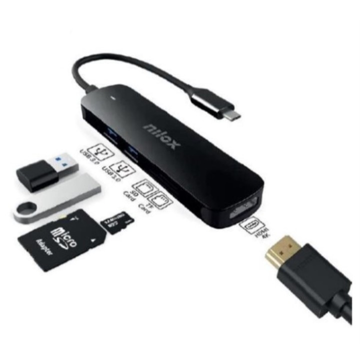 Dock nilox 1 x usb tipo