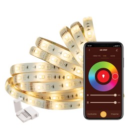 Tira led muvit io wifi rgb+cct