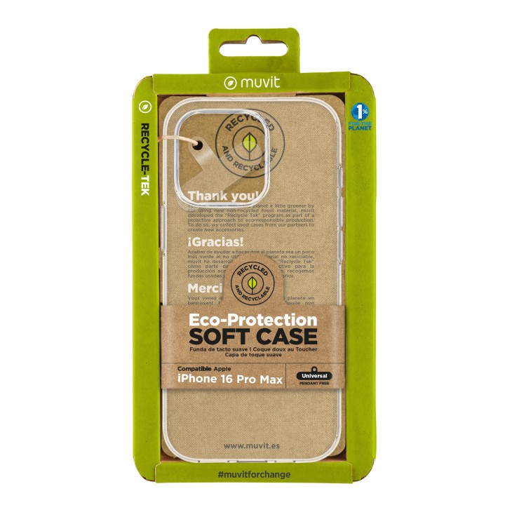 Funda muvit recycletek apple iphone 16