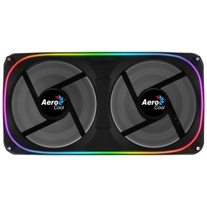 Ventilador caja dual aerocool astro argb