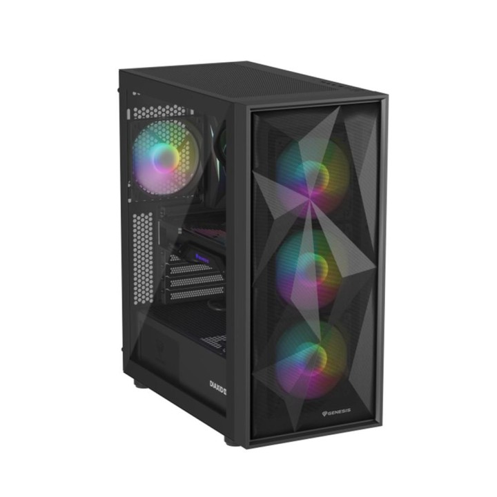 Caja ordenador gaming genesis diaxid 605