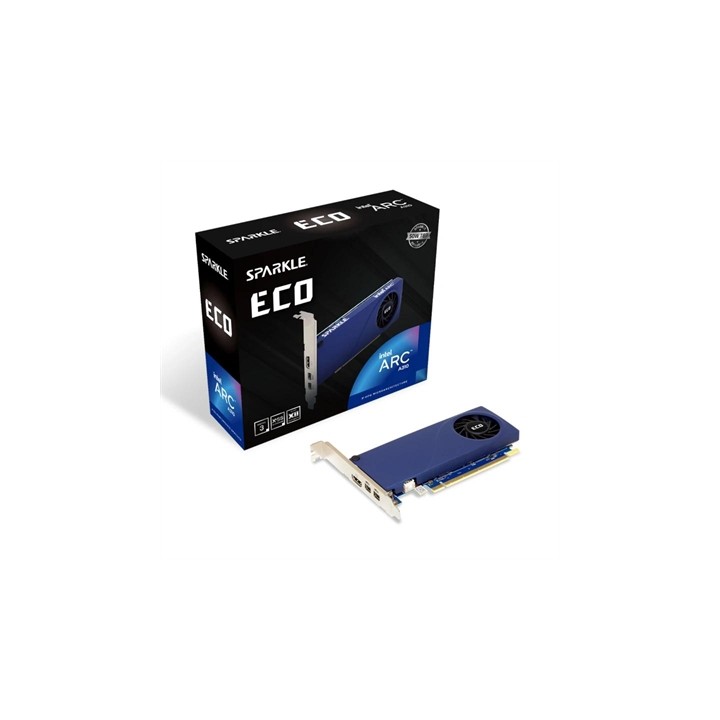 Tarjeta grafica sparkle intel arc a310 eco 4gb ddr6 lp bracket