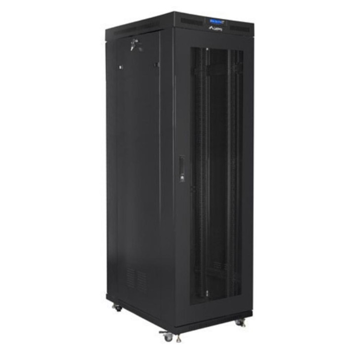 Armario lanberg 19 pulgadas 27u 800x1000 negro